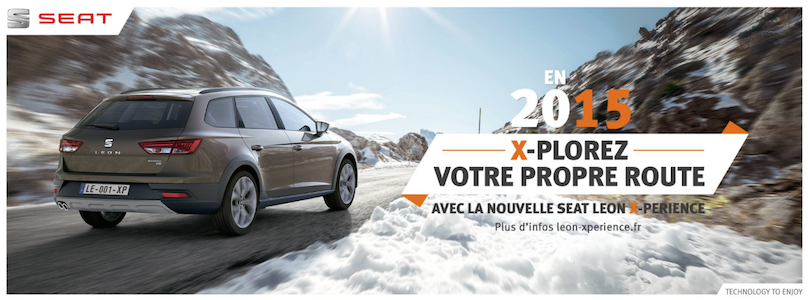 Nouvelle SEAT LEON X-PERIENCE !