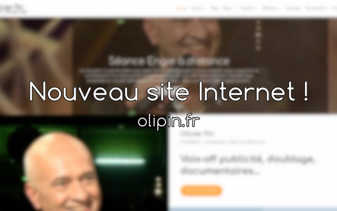 Nouveau site olipin.fr