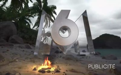 M6 habille les écrans publicitaires de The Island